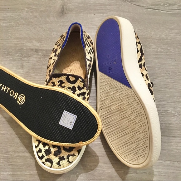 Rothy’s Leopard Print Sz 5 - Picture 2 of 5